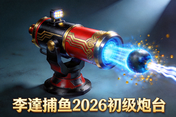 李逵捕鱼2026初级炮台 - 外观与发射效果展示