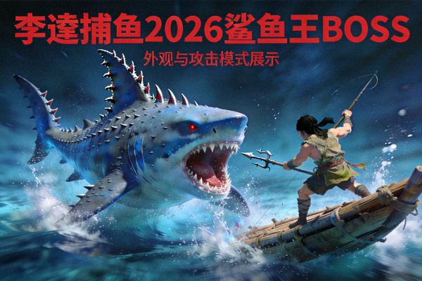 李逵捕鱼2026鲨鱼王BOSS - 外观与攻击模式展示