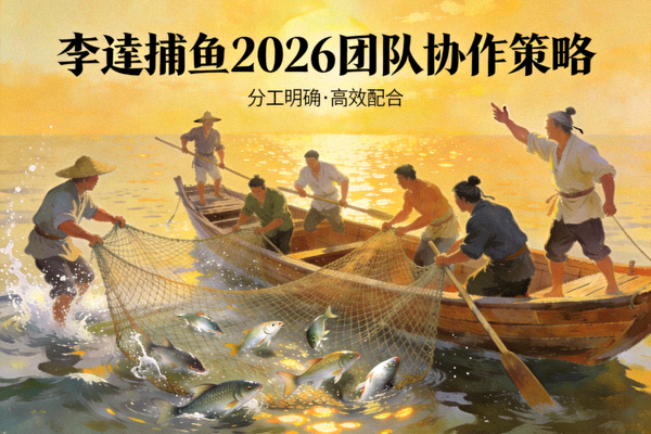 李逵捕鱼2026团队协作策略 - 展示多人合作捕鱼的场景