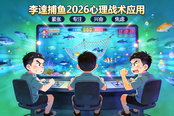 李逵捕鱼2026心理战术应用 - 展示玩家在游戏中的心理状态变化